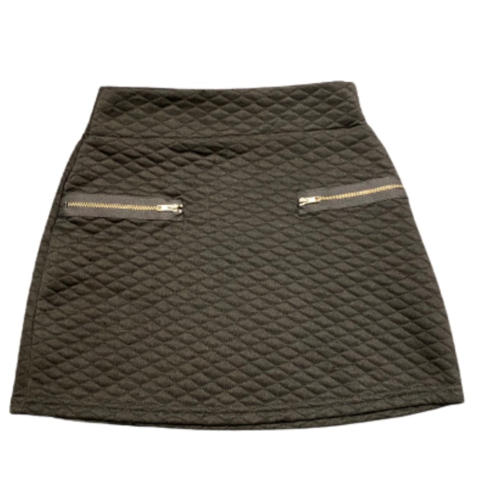 Cheryl Creations | Feel Stylish & Confident |Quilted Black Skirt / Bottom